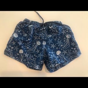 Boys blue jellyfish swimsuit